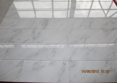 จีน Cararra หินอ่อน Starry White Star ไหมพรมสีขาว Georgette หินอ่อนหินอ่อนสีขาวพื้นผนังแผ่นกระเบื้อง