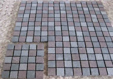 หินอ่อนถนนหินอ่อน, Dark Grey Porphyry สีแดงด้านนอกปูหิน