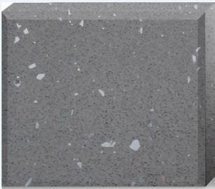ขนาดที่กำหนดเอง Quartz ห้องน้ำ Vanity Tops Quartz Crystal Composition