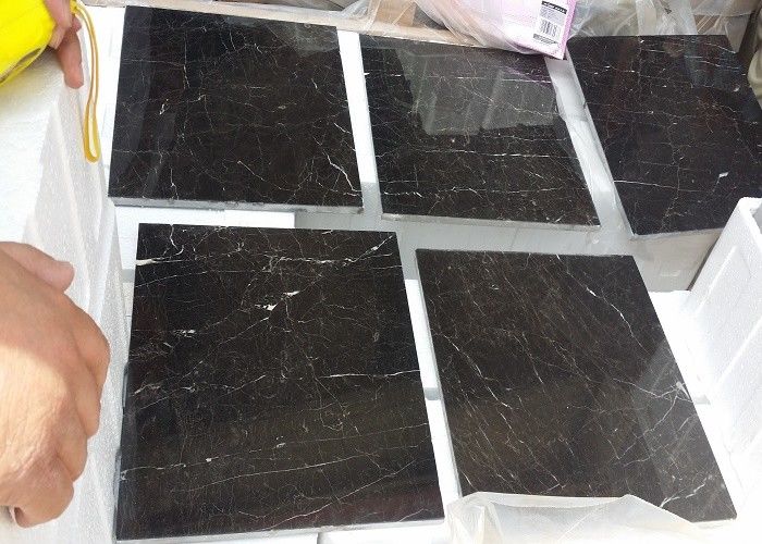 China Dark Emperador หินอ่อน St Laurent หินสีน้ำตาลดำหินอ่อนพื้นผนัง walling ไพ่ slabs