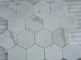 Lantern White Marble Mosaic Tile Suit Indoor Wall Decoration 305 X 305mm Size